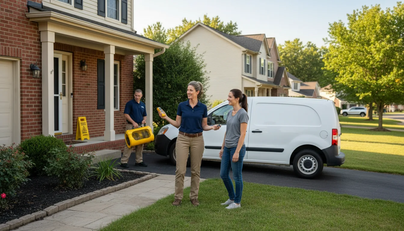 Water restoration image for Home Water Damage Repair in Rogers, CT